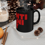 11oz Black Mug - Santimanitay design