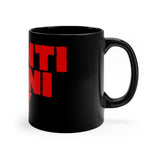 11oz Black Mug - Santimanitay design