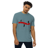Men’s premium heavyweight Tee - Dingolay design