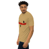 Men’s premium heavyweight Tee - Dingolay design
