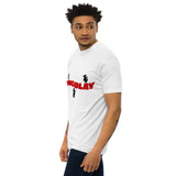 Men’s premium heavyweight Tee - Dingolay design