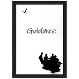 Premium Matte Paper Wooden Framed Poster | Guidance