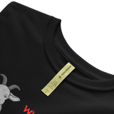Organic T-Shirt - What Sweet in Goat Mouth design