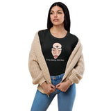 Women’s Fitted T-shirt - Every Shut Eye Ain't Sleep design
