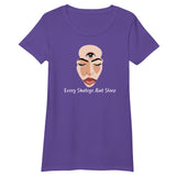 Women’s Fitted T-shirt - Every Shut Eye Ain't Sleep design